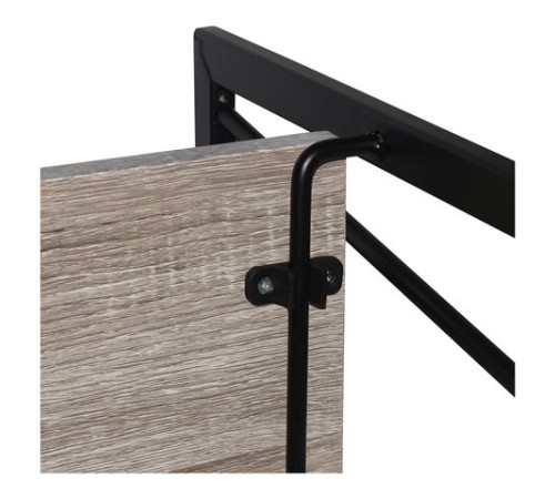 Стеллаж на металлокаркасе BRABIX "LOFT SH-001", 600х300х1250 мм, складной, цвет дуб антик, 641229 Стеллаж на металлокаркасе BRABIX "LOFT SH-001", 600х300х1250 мм, складной, цвет дуб антик, 641229