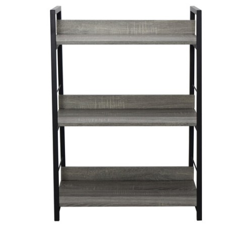 Стеллаж на металлокаркасе BRABIX "LOFT SH-002", 600х350х845 мм, цвет дуб антик, 641232 Стеллаж на металлокаркасе BRABIX "LOFT SH-002", 600х350х845 мм, цвет дуб антик, 641232