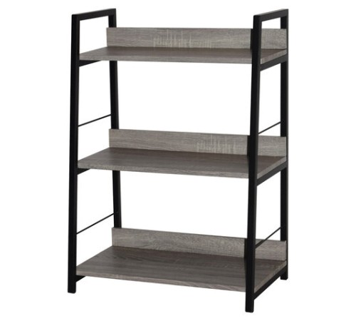 Стеллаж на металлокаркасе BRABIX "LOFT SH-002", 600х350х845 мм, цвет дуб антик, 641232 Стеллаж на металлокаркасе BRABIX "LOFT SH-002", 600х350х845 мм, цвет дуб антик, 641232