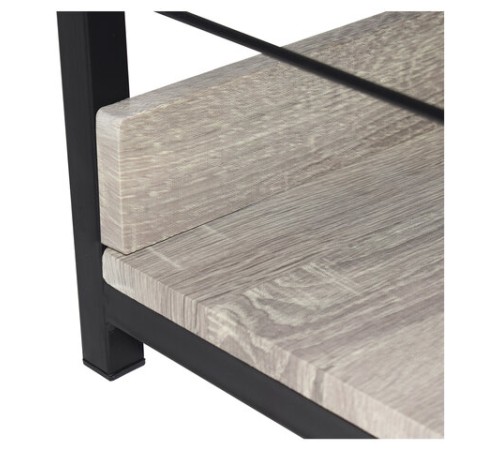 Стеллаж на металлокаркасе BRABIX "LOFT SH-002", 600х350х845 мм, цвет дуб антик, 641232 Стеллаж на металлокаркасе BRABIX "LOFT SH-002", 600х350х845 мм, цвет дуб антик, 641232