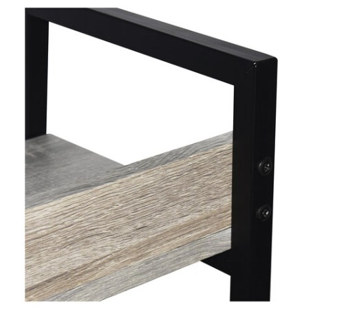 Стеллаж на металлокаркасе BRABIX "LOFT SH-002", 600х350х845 мм, цвет дуб антик, 641232 Стеллаж на металлокаркасе BRABIX "LOFT SH-002", 600х350х845 мм, цвет дуб антик, 641232