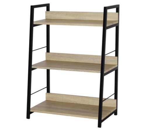 Стеллаж на металлокаркасе BRABIX "LOFT SH-002", 600х350х845 мм, цвет дуб натуральный, 641233 Стеллаж на металлокаркасе BRABIX "LOFT SH-002", 600х350х845 мм, цвет дуб натуральный, 641233