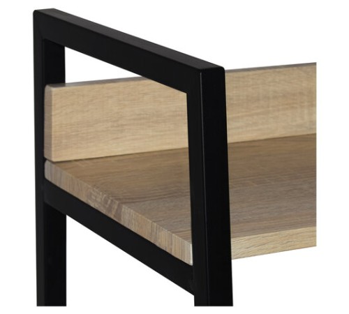 Стеллаж на металлокаркасе BRABIX "LOFT SH-002", 600х350х845 мм, цвет дуб натуральный, 641233 Стеллаж на металлокаркасе BRABIX "LOFT SH-002", 600х350х845 мм, цвет дуб натуральный, 641233