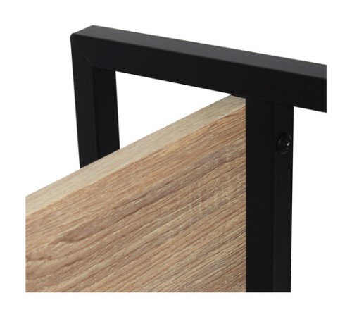 Стеллаж на металлокаркасе BRABIX "LOFT SH-002", 600х350х845 мм, цвет дуб натуральный, 641233 Стеллаж на металлокаркасе BRABIX "LOFT SH-002", 600х350х845 мм, цвет дуб натуральный, 641233