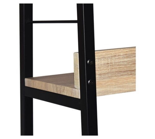 Стеллаж на металлокаркасе BRABIX "LOFT SH-003", 600х350х1500 мм, 5 полок, цвет дуб натуральный, 641236 Стеллаж на металлокаркасе BRABIX "LOFT SH-003", 600х350х1500 мм, 5 полок, цвет дуб натуральный, 641236