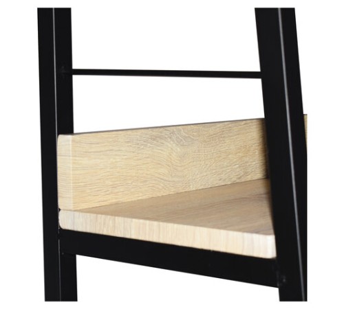 Стеллаж на металлокаркасе BRABIX "LOFT SH-003", 600х350х1500 мм, 5 полок, цвет дуб натуральный, 641236 Стеллаж на металлокаркасе BRABIX "LOFT SH-003", 600х350х1500 мм, 5 полок, цвет дуб натуральный, 641236