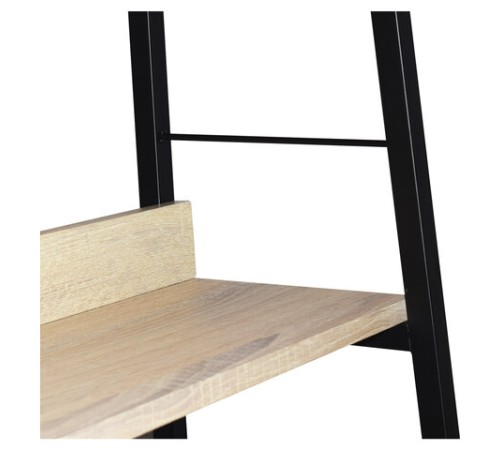 Стеллаж на металлокаркасе BRABIX "LOFT SH-003", 600х350х1500 мм, 5 полок, цвет дуб натуральный, 641236 Стеллаж на металлокаркасе BRABIX "LOFT SH-003", 600х350х1500 мм, 5 полок, цвет дуб натуральный, 641236