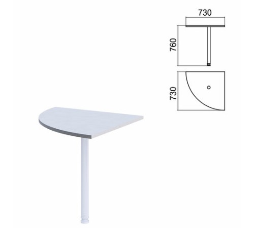 Стол приставной угловой 