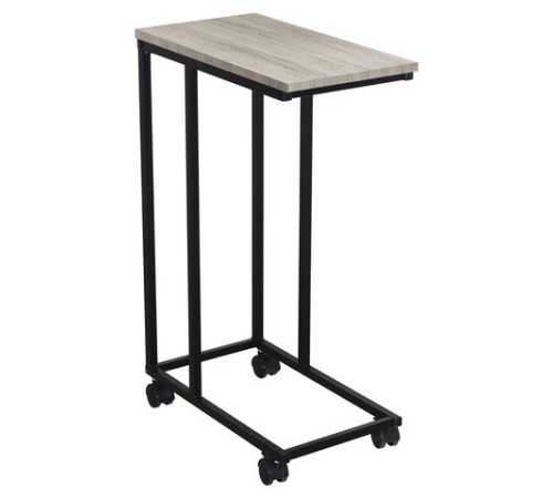 Стол журнальный BRABIX "LOFT CT-001", 450х250х680 мм, на колёсах, металлический каркас, цвет дуб антик, 641860 Стол журнальный BRABIX "LOFT CT-001", 450х250х680 мм, на колёсах, металлический каркас, цвет дуб антик, 641860