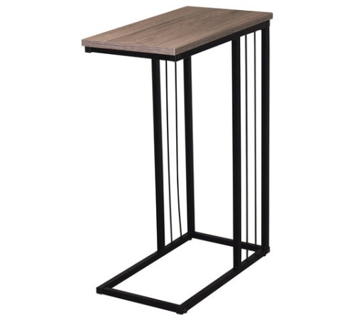 Стол журнальный на металлокаркасе BRABIX "LOFT CT-002", 450х250х630 мм, цвет морёный дуб, 641861 Стол журнальный на металлокаркасе BRABIX "LOFT CT-002", 450х250х630 мм, цвет морёный дуб, 641861