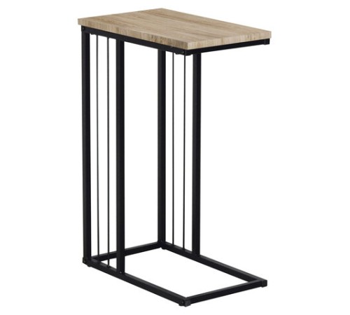 Стол журнальный на металлокаркасе BRABIX "LOFT CT-002", 450х250х630 мм, цвет дуб натуральный, 641862 Стол журнальный на металлокаркасе BRABIX "LOFT CT-002", 450х250х630 мм, цвет дуб натуральный, 641862