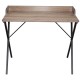 Стол на металлокаркасе BRABIX "LOFT CD-008", 900х500х780 мм, цвет морёный дуб, 641863