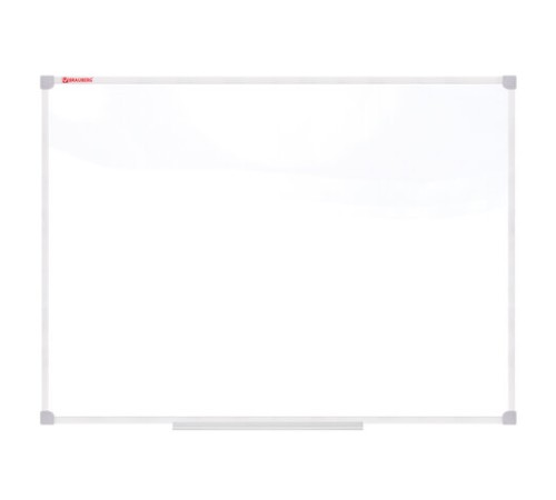 Доска магнитно-маркерная 70х50 см, ПВХ-рамка, ГАРАНТИЯ 10 ЛЕТ, РОССИЯ, BRAUBERG, 238186