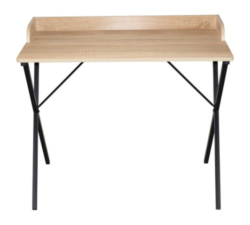 Стол на металлокаркасе BRABIX "LOFT CD-008", 900х500х780 мм, цвет дуб натуральный, 641865