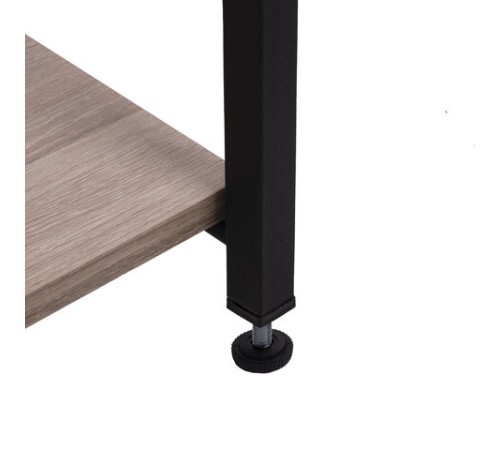 Стеллаж BRABIX "Smart SH-007", 605х295х1193 мм, ЛОФТ, трапеция, складной, металл/ЛДСП дуб, каркас черный, 641872 Стеллаж BRABIX "Smart SH-007", 605х295х1193 мм, ЛОФТ, трапеция, складной, металл/ЛДСП дуб, каркас черный, 641872
