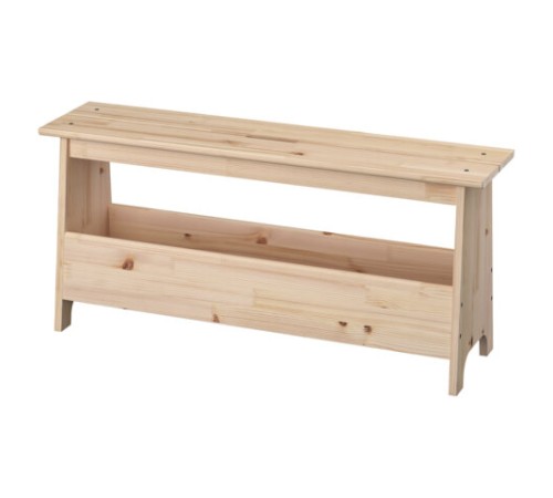 Скамья деревянная, сосна, BRABIX "Scandi Wood SC-003", 1000х250х450 мм, 641889, 006.02.35 Скамья деревянная, сосна, BRABIX "Scandi Wood SC-003", 1000х250х450 мм, 641889, 006.02.35