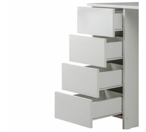 Стол письменный/компьютерный BRABIX "Scandi CD-016", 1100х500х750 мм, 4 ящика, белый, 641891, ЦБ013707-1 Стол письменный/компьютерный BRABIX "Scandi CD-016", 1100х500х750 мм, 4 ящика, белый, 641891, ЦБ013707-1