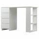 Стол письменный/компьютерный BRABIX "Scandi CD-016", 1100х500х750 мм, 4 ящика, белый, 641891, ЦБ013707-1