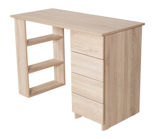 Стол письменный/компьютерный BRABIX "Scandi CD-016", 1100х500х750 мм, 4 ящика, дуб сонома, 641892, ЦБ013707-2 Стол письменный/компьютерный BRABIX "Scandi CD-016", 1100х500х750 мм, 4 ящика, дуб сонома, 641892, ЦБ013707-2
