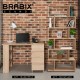 Стол письменный/компьютерный BRABIX "Scandi CD-016", 1100х500х750 мм, 4 ящика, дуб сонома, 641892, ЦБ013707-2