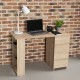 Стол письменный/компьютерный BRABIX "Scandi CD-016", 1100х500х750 мм, 4 ящика, дуб сонома, 641892, ЦБ013707-2