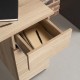 Стол письменный/компьютерный BRABIX "Scandi CD-016", 1100х500х750 мм, 4 ящика, дуб сонома, 641892, ЦБ013707-2
