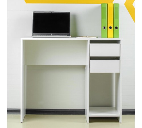 Стол письменный/компьютерный BRABIX "Scandi CD-017", 900х450х750 мм, 2 ящика, белый, 641894, ЦБ013706-1 Стол письменный/компьютерный BRABIX "Scandi CD-017", 900х450х750 мм, 2 ящика, белый, 641894, ЦБ013706-1