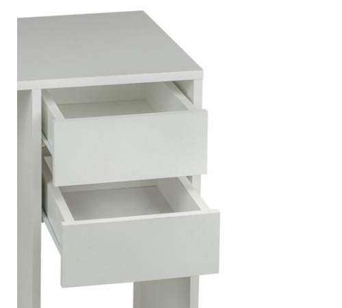 Стол письменный/компьютерный BRABIX "Scandi CD-017", 900х450х750 мм, 2 ящика, белый, 641894, ЦБ013706-1 Стол письменный/компьютерный BRABIX "Scandi CD-017", 900х450х750 мм, 2 ящика, белый, 641894, ЦБ013706-1