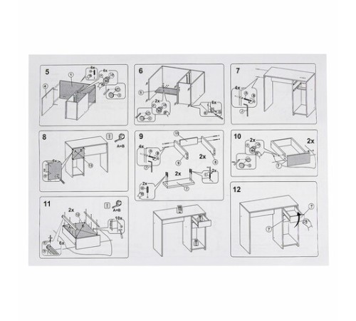 Стол письменный/компьютерный BRABIX "Scandi CD-017", 900х450х750 мм, 2 ящика, белый, 641894, ЦБ013706-1 Стол письменный/компьютерный BRABIX "Scandi CD-017", 900х450х750 мм, 2 ящика, белый, 641894, ЦБ013706-1
