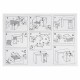 Стол письменный/компьютерный BRABIX "Scandi CD-017", 900х450х750 мм, 2 ящика, белый, 641894, ЦБ013706-1