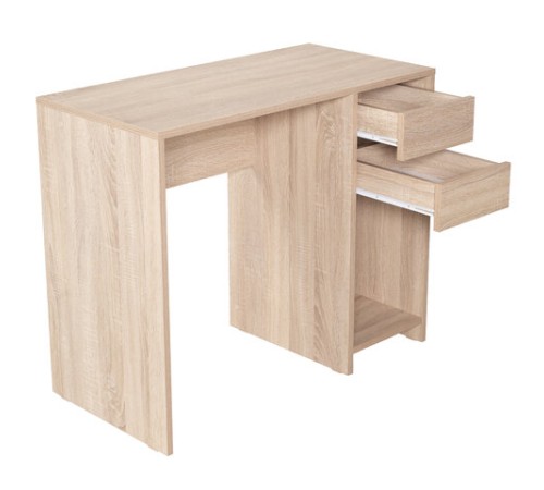 Стол письменный/компьютерный BRABIX "Scandi CD-017", 900х450х750 мм, 2 ящика, дуб сонома, 641895, ЦБ013706-2 Стол письменный/компьютерный BRABIX "Scandi CD-017", 900х450х750 мм, 2 ящика, дуб сонома, 641895, ЦБ013706-2