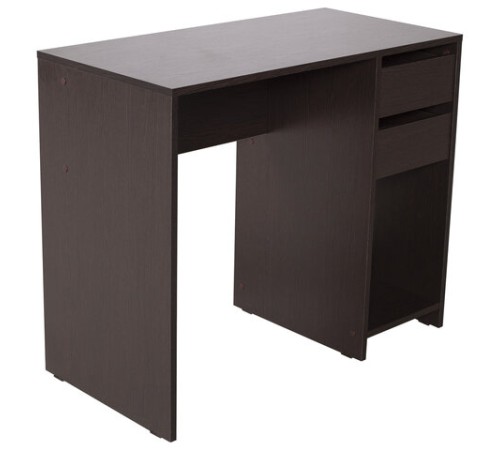 Стол письменный/компьютерный BRABIX "Scandi CD-017", 900х450х750 мм, 2 ящика, венге, 641896, ЦБ013706-3 Стол письменный/компьютерный BRABIX "Scandi CD-017", 900х450х750 мм, 2 ящика, венге, 641896, ЦБ013706-3