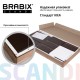 Стол письменный/компьютерный BRABIX "Scandi CD-017", 900х450х750 мм, 2 ящика, венге, 641896, ЦБ013706-3