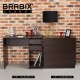 Стол письменный/компьютерный BRABIX "Scandi CD-017", 900х450х750 мм, 2 ящика, венге, 641896, ЦБ013706-3