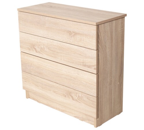 Комод BRABIX "Scandi CM-001", 750х330х730 мм, 4 ящика, ЛДСП, дуб сонома, 641901, ЦБ013659 -2 Комод BRABIX "Scandi CM-001", 750х330х730 мм, 4 ящика, ЛДСП, дуб сонома, 641901, ЦБ013659 -2