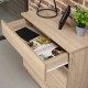 Комод BRABIX "Scandi CM-001", 750х330х730 мм, 4 ящика, ЛДСП, дуб сонома, 641901, ЦБ013659 -2