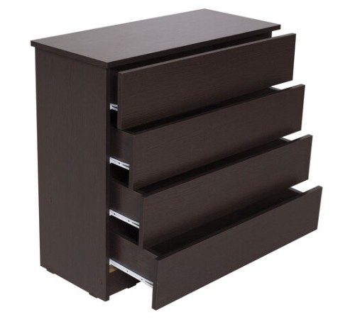 Комод BRABIX "Scandi CM-001", 750х330х730 мм, 4 ящика, ЛДСП, венге, 641902, ЦБ013659 -3 Комод BRABIX "Scandi CM-001", 750х330х730 мм, 4 ящика, ЛДСП, венге, 641902, ЦБ013659 -3