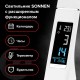 Настольная лампа / светильник SONNEN SM-01W на подставке, LCD-экран, СВЕТОДИОДНАЯ, 5 Вт, белый, 238233