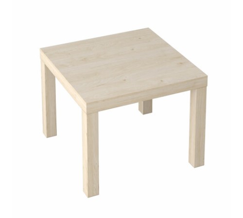 Стол журнальный "Лайк" аналог IKEA (550х550х440 мм), дуб светлый Стол журнальный "Лайк" аналог IKEA (550х550х440 мм), дуб светлый