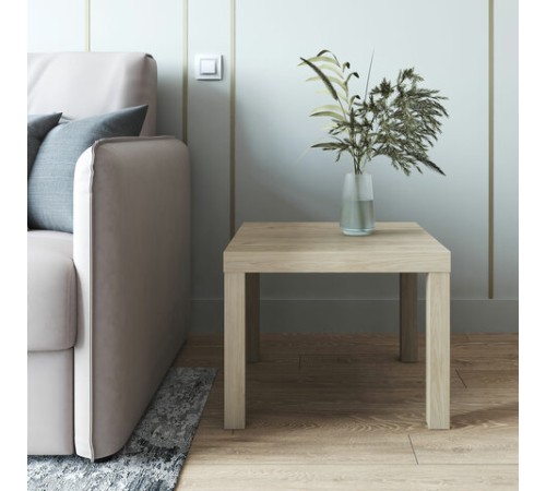 Стол журнальный "Лайк" аналог IKEA (550х550х440 мм), дуб светлый Стол журнальный "Лайк" аналог IKEA (550х550х440 мм), дуб светлый