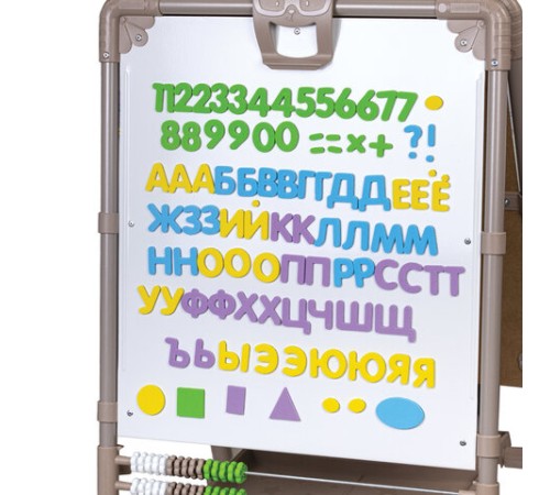 Мольберт растущий для мела/магнитно-маркерный 53х46 см, BRAUBERG "NIKA KIDS", БЕЖЕВЫЙ, 665759 Мольберт растущий для мела/магнитно-маркерный 53х46 см, BRAUBERG "NIKA KIDS", БЕЖЕВЫЙ, 665759