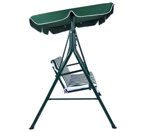 Качели садовые DASWERK (ДАСВЕРК) "RELAX SC-001", 2 места, Ш140хГ110хВ153 см, мягкое сиденье, зеленый/белый, 680050 Качели садовые DASWERK (ДАСВЕРК) "RELAX SC-001", 2 места, Ш140хГ110хВ153 см, мягкое сиденье, зеленый/белый, 680050