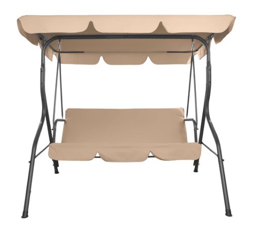 Качели садовые DASWERK (ДАСВЕРК) "COMFORT SC-003", 3 места, Ш170хГ110хВ153 см, мягкое сиденье, кофейный, 680052 Качели садовые DASWERK (ДАСВЕРК) "COMFORT SC-003", 3 места, Ш170хГ110хВ153 см, мягкое сиденье, кофейный, 680052