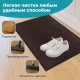Коврик придверный 40х60 см, КОРИЧНЕВЫЙ, влаго-грязезащитный, 300 г/м2, рубчик, PRIMILA (ПРИМИЛА) STANDARD, 701014
