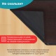 Коврик придверный 80х120 см, КОРИЧНЕВЫЙ, влаго-грязезащитный, 300 г/м2, рубчик, PRIMILA (ПРИМИЛА) STANDARD, 701016