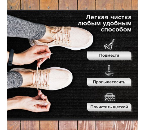 Коврик ДОРОЖКА 1,2х10 м, ЧЕРНЫЙ, влаго-грязезащита, 430 г/м2, ребристая, LAIMA EXPERT, 701045 Коврик ДОРОЖКА 1,2х10 м, ЧЕРНЫЙ, влаго-грязезащита, 430 г/м2, ребристая, LAIMA EXPERT, 701045