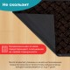 Коврик придверный 60х90 см, КОРИЧНЕВЫЙ, влаго-грязезащитный, 450 г/м2, плетение, PRIMILA (ПРИМИЛА) KRAFT, 701049
