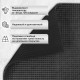 Коврик ДОРОЖКА 0,9х10 м, "ТРАВКА" ГРАФИТ пластиковый грязезащитный, щетина 10 мм, LAIMA EXPERT, 701069