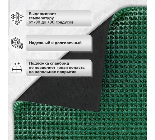 Коврик ДОРОЖКА 0,9х10 м, "ТРАВКА" ЗЕЛЕНЫЙ пластиковый грязезащитный, щетина 10 мм, LAIMA EXPERT, 701071 Коврик ДОРОЖКА 0,9х10 м, "ТРАВКА" ЗЕЛЕНЫЙ пластиковый грязезащитный, щетина 10 мм, LAIMA EXPERT, 701071