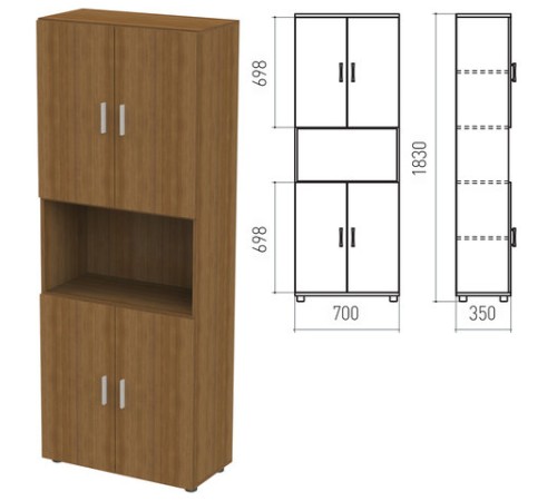 Шкаф полузакрытый 